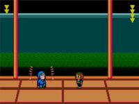 une photo d'Ã©cran de Alex Kidd in Shinobi World sur Sega Master System